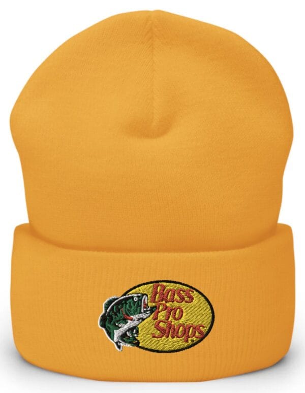 Bass Pro Shops Cuffed Beanie Hat Embroidery