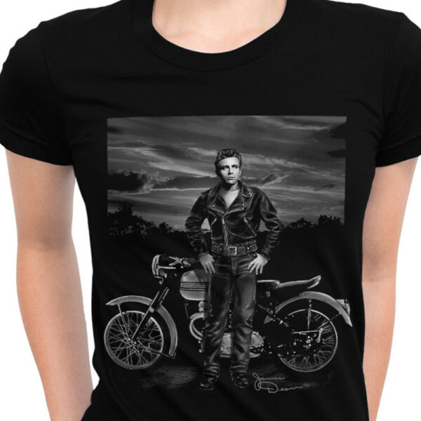 James Dean Black T-Shirt