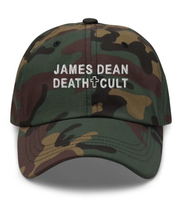 James Dean Death Cult Classic Dad Hat Camo