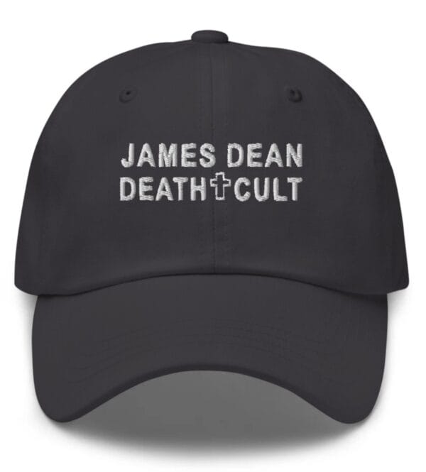 James Dean Death Cult Classic Dad Hat Gray