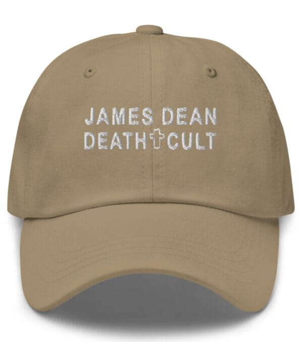 James Dean Death Cult Classic Dad Hat Khaki