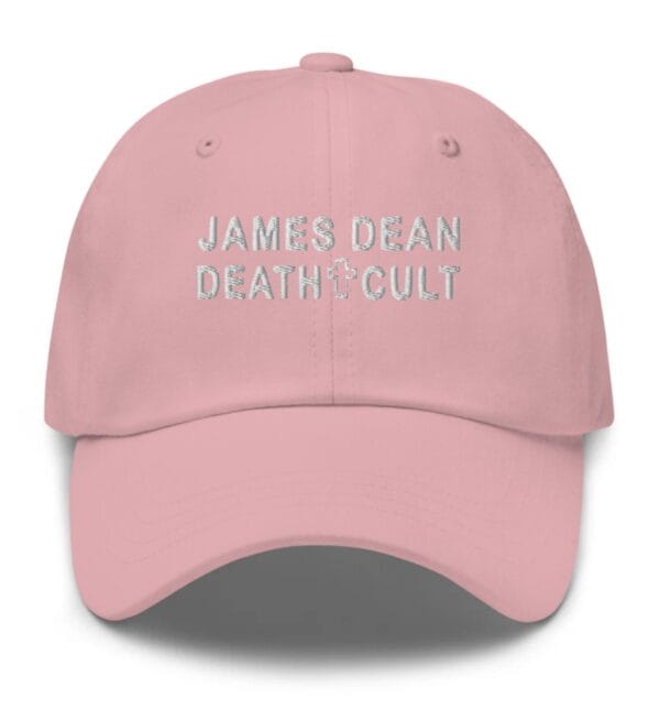 James Dean Death Cult Classic Dad Hat Pink