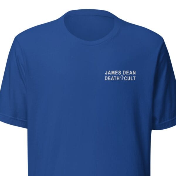 James Dean Death Cult Unisex T-Shirt Embroidered Roya