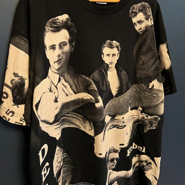 Vintage 90’s James Dean All Over Print Tee Shirt