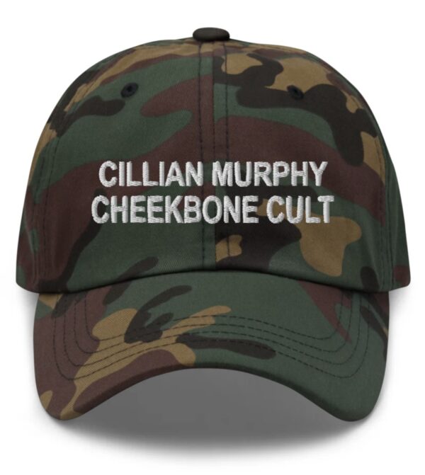 Cillian Murphy Cheekbone Cult hat camo